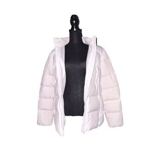 Women's Nevada White Puffer Jacket 🤍